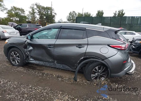 2016 Nissan Murano Sl z USA, uszkodzony, nr VIN 5N1AZ2MH2GN159276